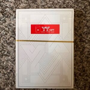 WPT World Poker Game Playing Cards
